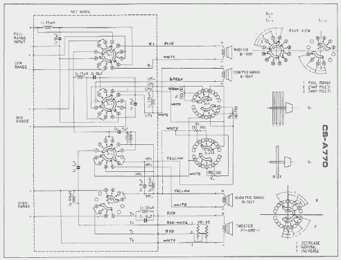 CS-A770; Pioneer Corporation; (ID = 1859634) Speaker-P