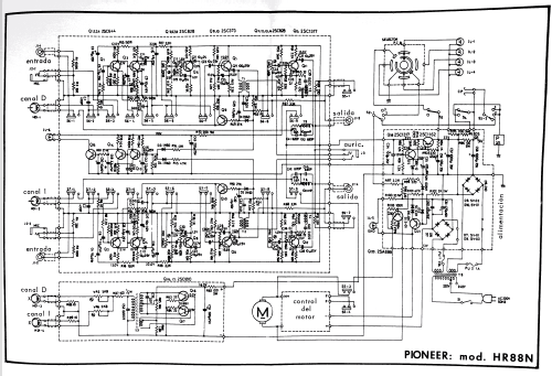 Stereo 8 Recording Deck HR88N; Pioneer Corporation; (ID = 2561751) Ton-Bild