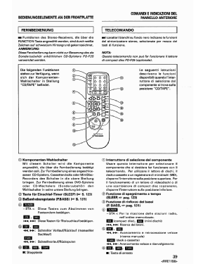 Remote Control Unit CU-SX112; Pioneer Corporation; (ID = 2941168) Misc