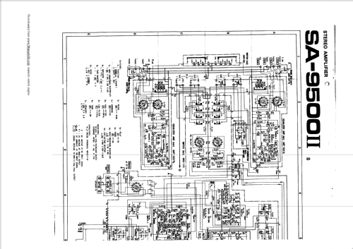 Stereo Amplifier SA-9500 II ; Pioneer Corporation; (ID = 2342408) Ampl/Mixer