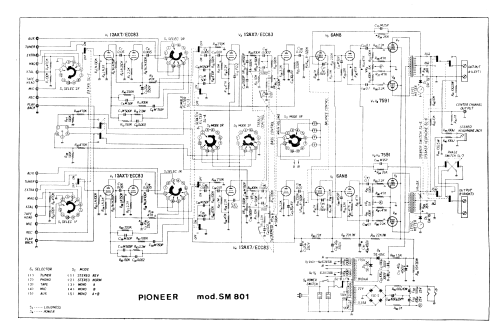 SM-801; Pioneer Corporation; (ID = 2697422) Ampl/Mixer