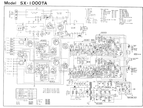 Solid State AM/FM Multiplex Receiver SX-1000TA; Pioneer Corporation; (ID = 1238220) Radio