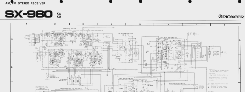 Stereo Receiver SX-980; Pioneer Corporation; (ID = 2328516) Radio