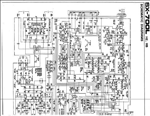 Synthesized Stereo Receiver SX-700L; Pioneer Corporation; (ID = 1525360) Radio