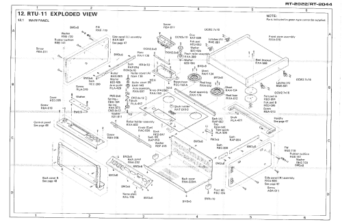 Tape Deck RT-2022; Pioneer Corporation; (ID = 1891189) Ton-Bild