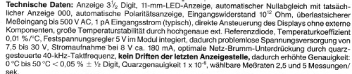 Einbau - Digitalmodul 3,5 stellig PM 107; Playtronic GmbH; (ID = 1974998) Equipment