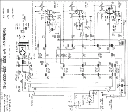 Kleiner Eichgenerator GM1000; Plisch; Hans H.; (ID = 930218) Ausrüstung