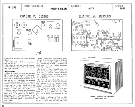 A077; Point Bleu; Paris - (ID = 413935) Radio