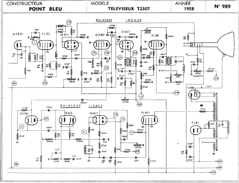 T2307; Point Bleu; Paris - (ID = 287486) Television