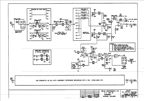 Digital-Speicher Oscillograf DS102; Polar Instruments (ID = 1187181) Equipment