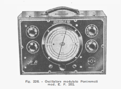 Oscillatore Modulato E.P. 202 ; Unaohm Start, Ohm, E (ID = 2446151) Equipment