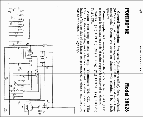 SRG26; Portadyne, Brand, (ID = 727480) Radio