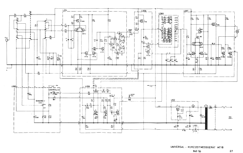 Kurzzeit-Messgerät MT10; Präcitronic Dresden, (ID = 107439) Equipment