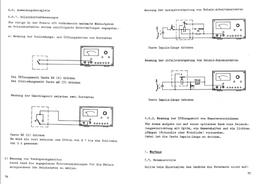 Kurzzeit-Messgerät MT10; Präcitronic Dresden, (ID = 107446) Equipment