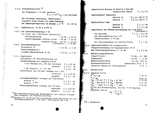 Universal Pegelmesser MV61; Präcitronic Dresden, (ID = 119382) Equipment