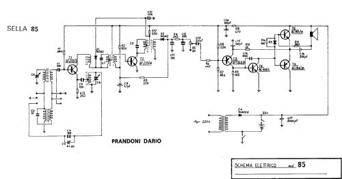 85; Prandoni S.p.A., (ID = 914537) Radio