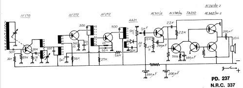 Sideral PD237; Prandoni S.p.A., (ID = 754109) Radio