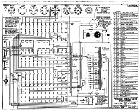 Dynamic Electronometer - Tube Tester 920; Precision Apparatus (ID = 583520) Equipment