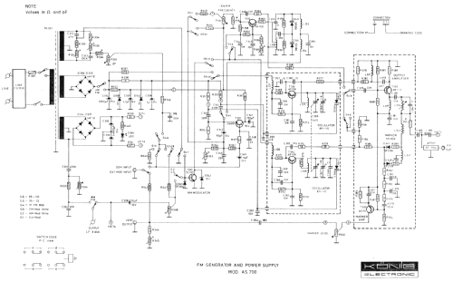 AM/FM-Generator AS700; Promax; Barcelona (ID = 181586) Equipment