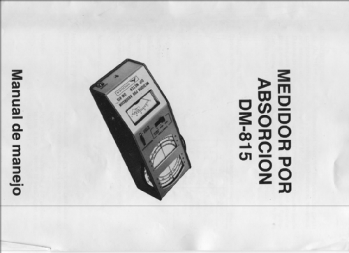 Medidor por Absorción - Dip Meter DM-815; Promax; Barcelona (ID = 2684504) Equipment