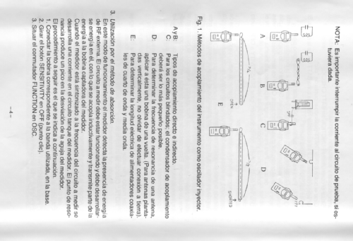 Medidor por Absorción - Dip Meter DM-815; Promax; Barcelona (ID = 2684508) Ausrüstung