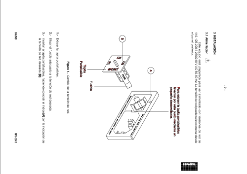 Monitor Pattern Generator GV-241; Promax; Barcelona (ID = 1344915) Equipment