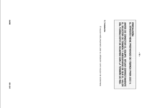 Monitor Pattern Generator GV-241; Promax; Barcelona (ID = 1344916) Equipment