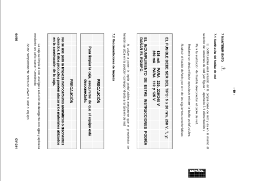 Monitor Pattern Generator GV-241; Promax; Barcelona (ID = 1344923) Equipment