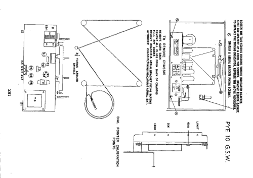 10 G.S.W.; Pye Electronics Pty (ID = 2645401) Radio