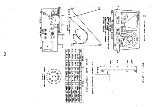 7 M.S.P.; Pye Electronics Pty (ID = 2645546) Radio