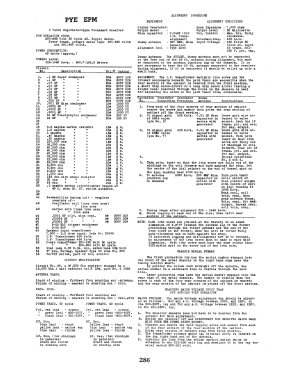 EPM; Pye Electronics Pty (ID = 2931909) Radio