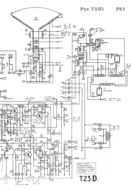 Pedigree 501PA Ch= T23-14D; Pye Industries Ltd (ID = 2811901) Television