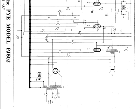 Scale 'A' PJ502; Pye Ireland Ltd.; (ID = 1359715) Radio