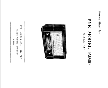 Radiogram PJ500; Pye Ireland Ltd.; (ID = 1540302) Radio