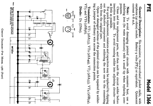 1366; Pye Ltd., Radio (ID = 825082) Radio