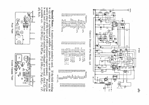 15A; Pye Ltd., Radio (ID = 546095) Radio