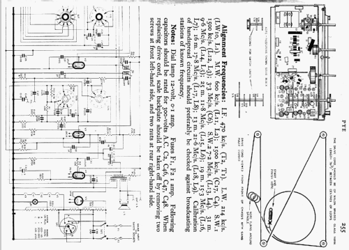 3017; Pye Ltd., Radio (ID = 727488) Radio