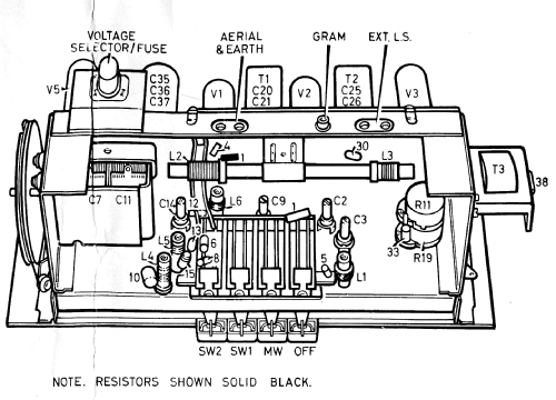 3023; Pye Ltd., Radio (ID = 366796) Radio