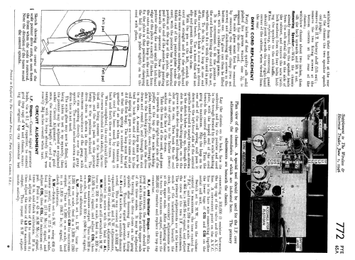 65A; Pye Ltd., Radio (ID = 1983254) Radio