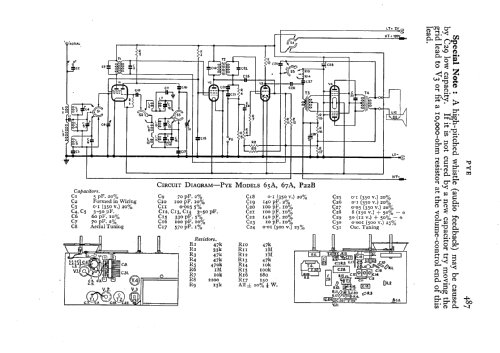 65A; Pye Ltd., Radio (ID = 546135) Radio