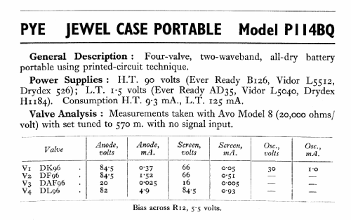 Caribbean P152BQ; Pye Ltd., Radio (ID = 587577) Radio