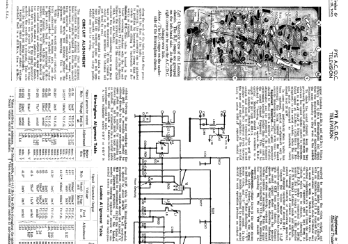 BV20C; Pye Ltd., Radio (ID = 2280008) Television