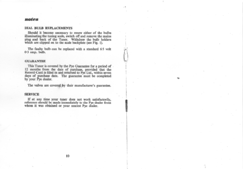 HFT111; Pye Ltd., Radio (ID = 1369601) Radio