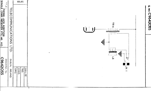 Monitor Receiver PTC 145; Pye Ltd., Radio (ID = 1622805) Commercial Re