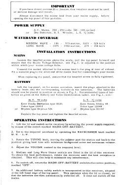 P131MBQ; Pye Ltd., Radio (ID = 2759704) Radio