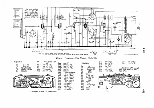 P65MBQ; Pye Ltd., Radio (ID = 546241) Radio