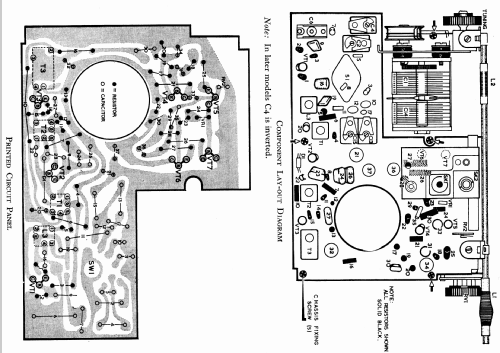 Popliner 1363; Pye Ltd., Radio (ID = 807919) Radio