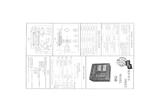 PSB ; Pye Ltd., Radio (ID = 2483221) Radio