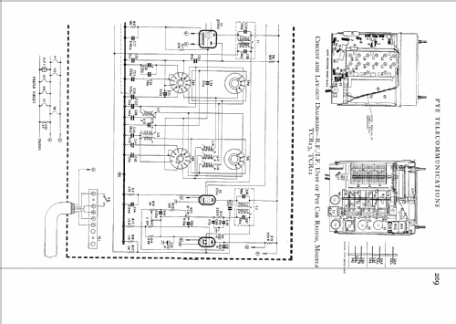 TCR14; Pye Ltd., Radio (ID = 558592) Autoradio
