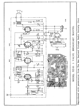 Pentette PZ105; Pye N.Z. Ltd.; Waihi (ID = 2806304) Radio